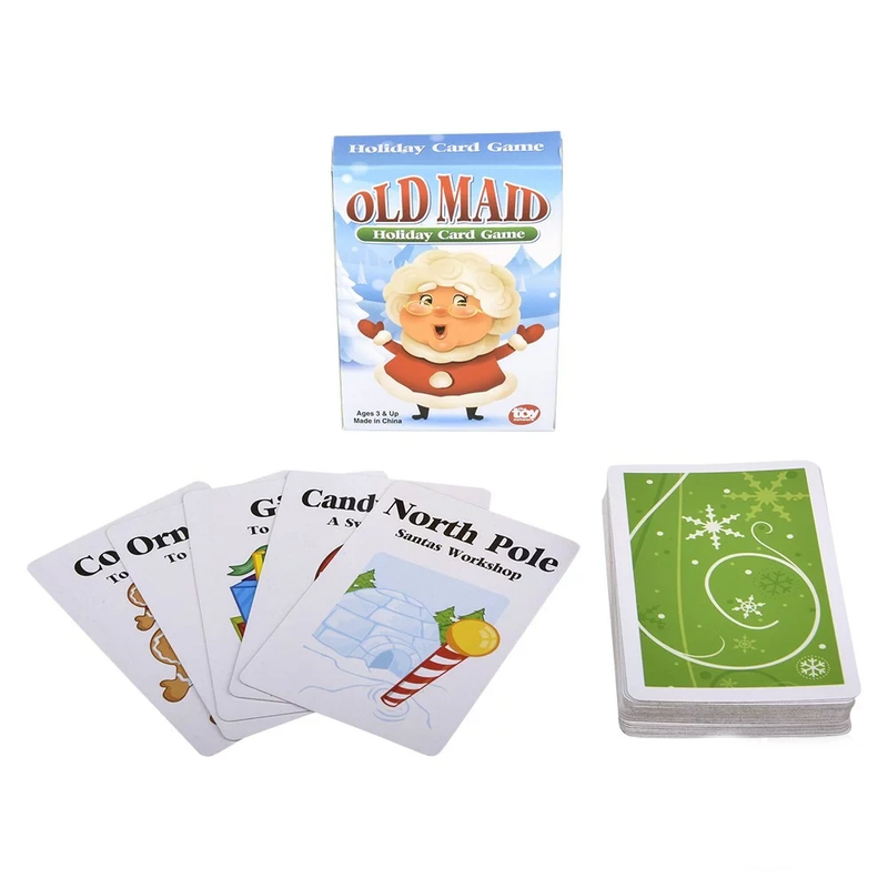 Holiday Card Games - Old Maid - The Country Christmas Loft