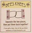 Puzzlebox Brainteaser - Bees Knees - The Country Christmas Loft