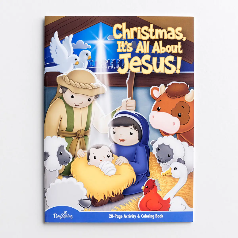 Christmas, It's All About Jesus - Activity & Coloring Book