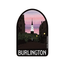Vinyl Landmark Sticker - Burlington - The Country Christmas Loft