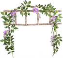 Artificial Wisteria Bean Curd Vine Flower Rattan - - The Country Christmas Loft
