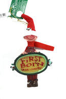 3.5 Inch Mom's Favorite Ornament - First Girl - The Country Christmas Loft