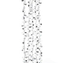 Iridescent and Silver Beaded Garland - The Country Christmas Loft