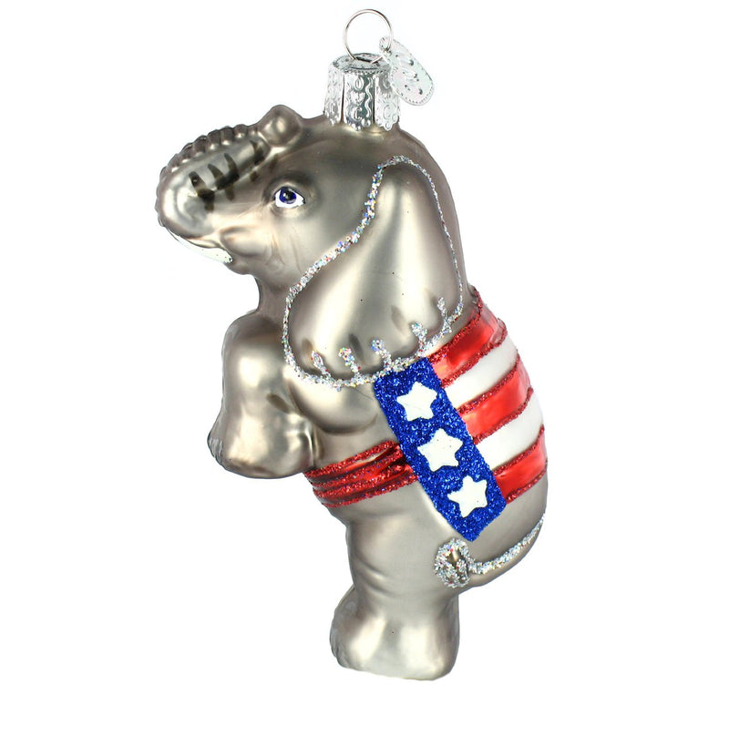 Republican Elephant Ornament - The Country Christmas Loft