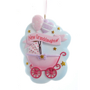 New Granddaughter Baby Stroller Ornament - The Country Christmas Loft