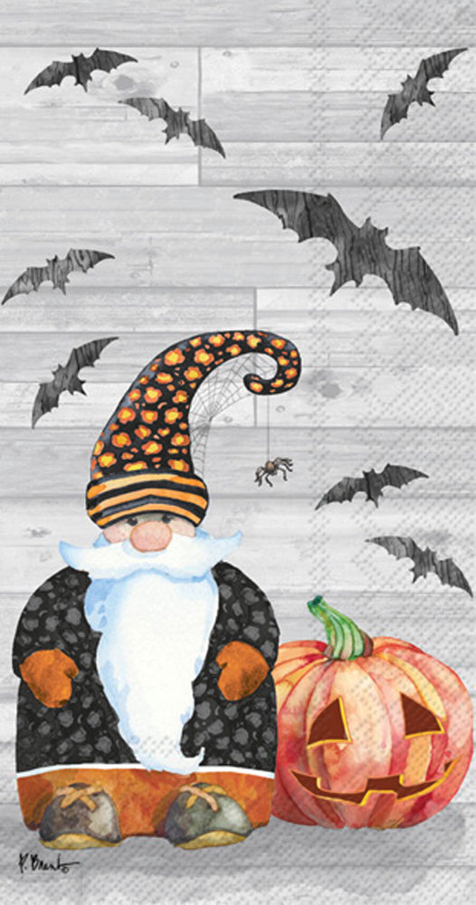 Halloween Gnome - Guest Towel - The Country Christmas Loft