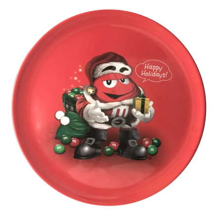 M&M Melamine Holiday Serving Tray - - The Country Christmas Loft