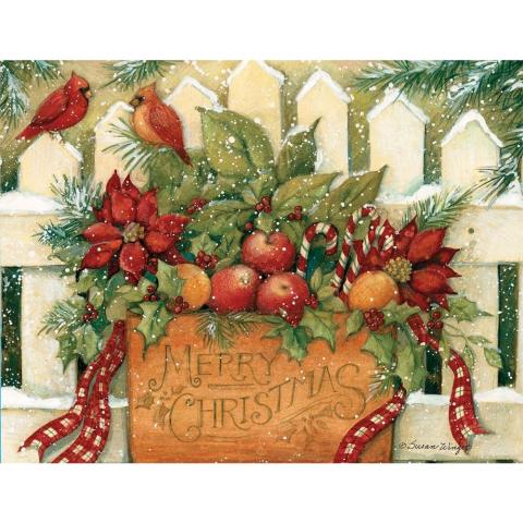 Merry Christmas Welcome  Boxed Cards - The Country Christmas Loft
