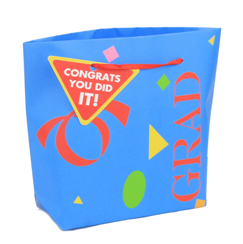 Graduation Shapes Small Gift Tote - The Country Christmas Loft