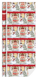 Traditional Roll Wrap - 30" x 168" - Joy to the World - The Country Christmas Loft
