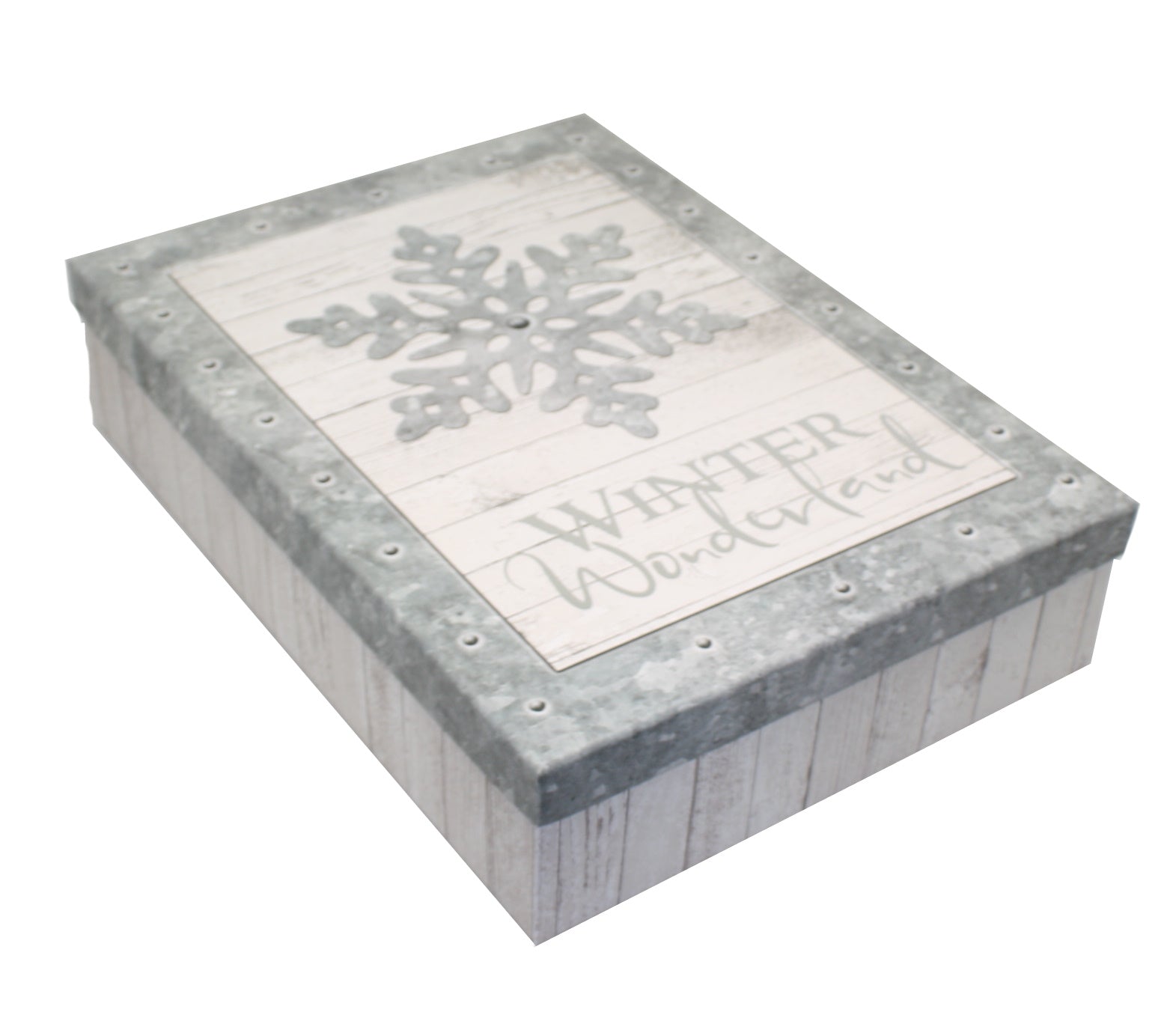 Rectangular Gift Box - 14.75x10.5x3 | Country Christmas Loft – The ...