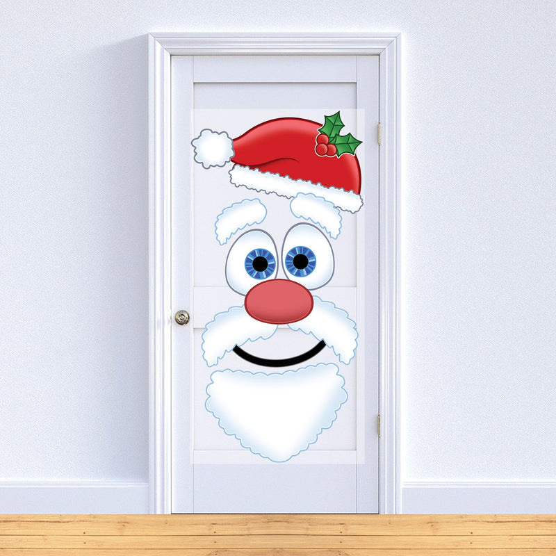 Santa Face Door Cover