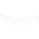 70-Light Warm White LED Icicle Light Set - The Country Christmas Loft