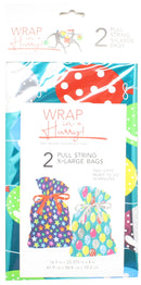 Extra Large Pull String Gift Bags - The Country Christmas Loft