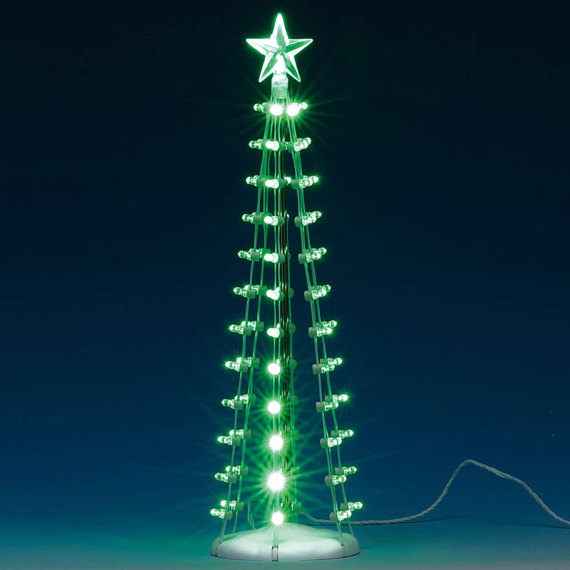Lighted Silhouette Tree - Green - 9 Inch - The Country Christmas Loft