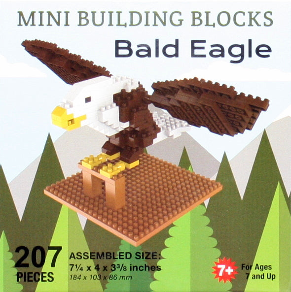 Bald Eagle Mini Building Blocks - The Country Christmas Loft