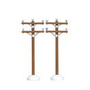Set of 2 Telephone Poles - The Country Christmas Loft