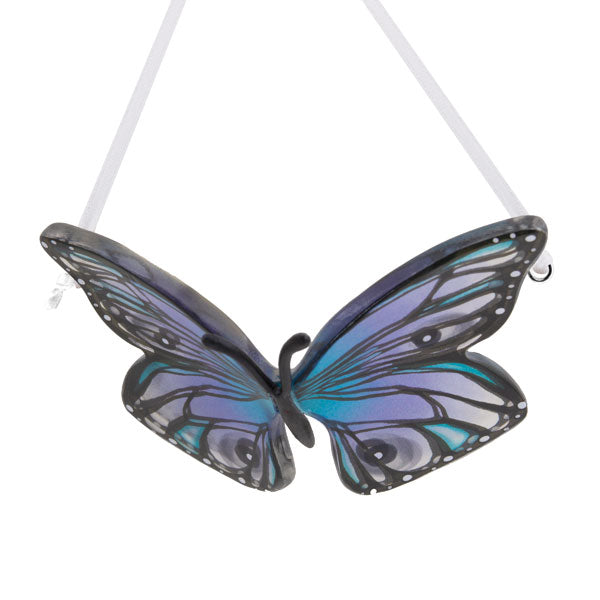Blue and Purple Butterfly Ornament - The Country Christmas Loft