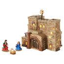 Holy Land Little Town Of Bethlehem - The Inn Lit House - The Country Christmas Loft