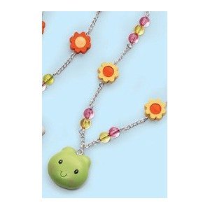 Charming Egg Necklace - Frog - The Country Christmas Loft