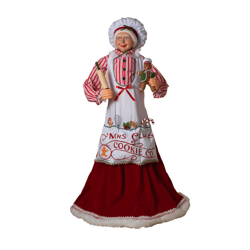 Mrs. Clause - Cookie Chef - 68 Inch Figurine - The Country Christmas Loft