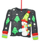 Claydough Sweater Ornament - Blue - The Country Christmas Loft