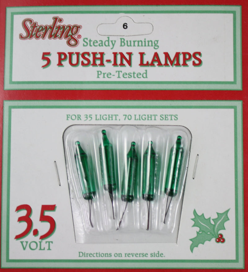 Solid Assortment: 3.5 Volt Bulb - - The Country Christmas Loft