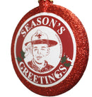 Boy Scout Round Disc Ornament - Wreath - The Country Christmas Loft