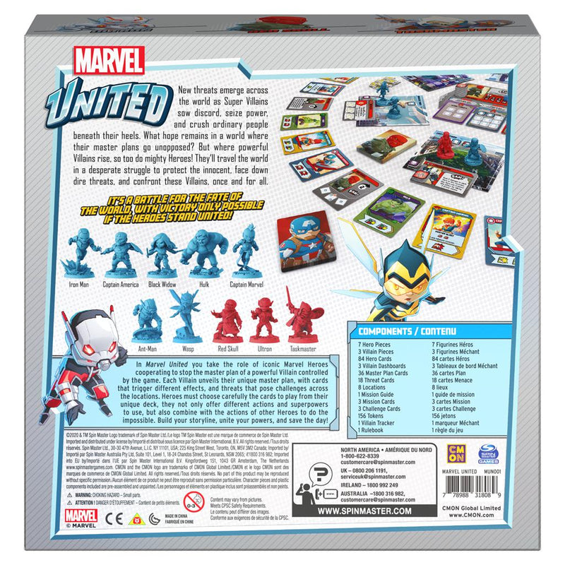 Marvel United Super Hero Cooperative Strategy Card Game - The Country Christmas Loft