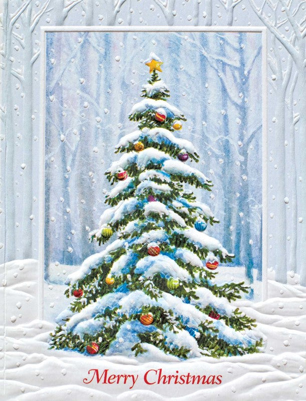 Celebration Tree II  Petite Boxed Cards - The Country Christmas Loft