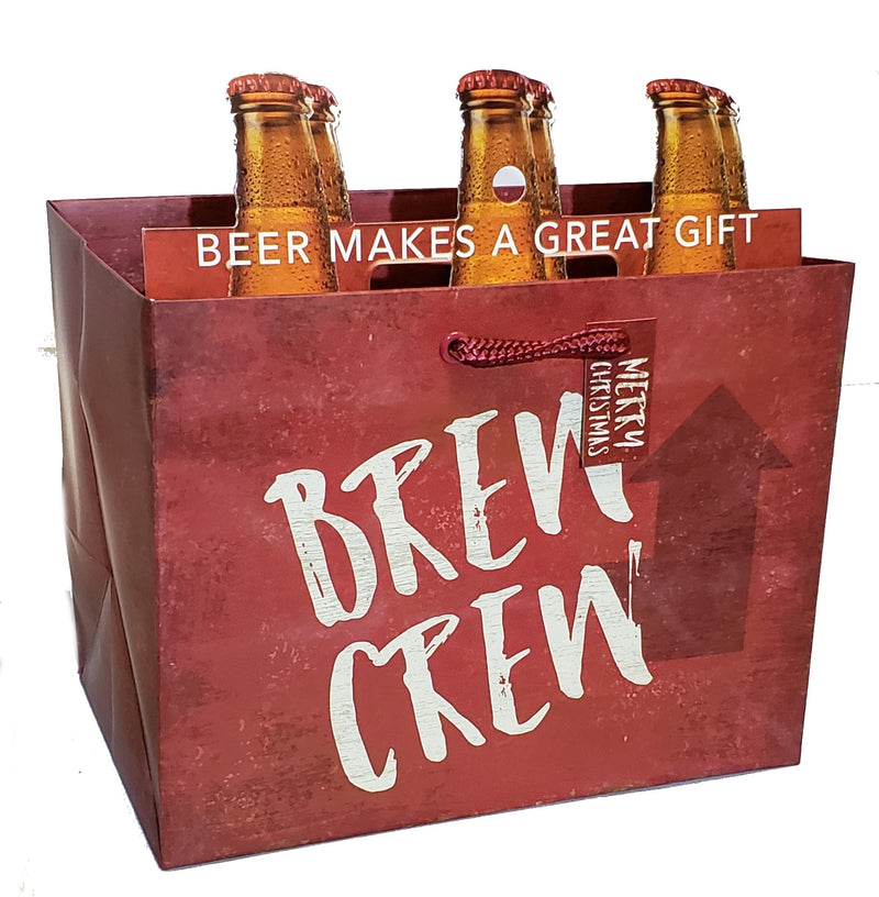 Heavyweight Gift Bag for  - Brew Crew - The Country Christmas Loft