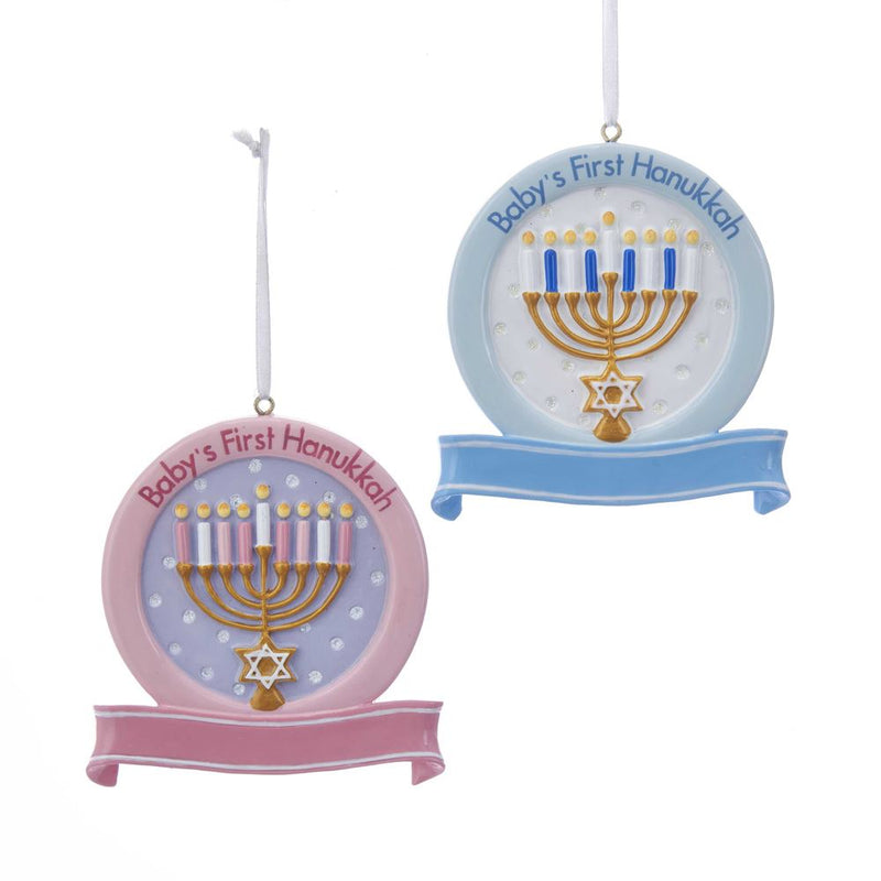 Baby's First Hanukkah Ornament - The Country Christmas Loft