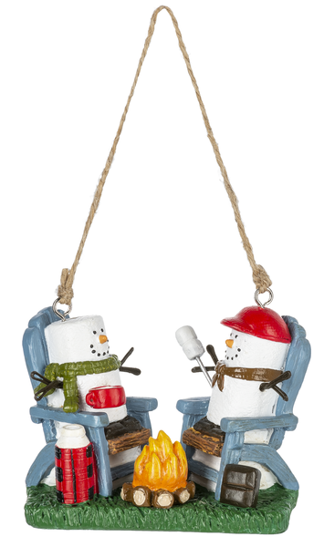 S'more Couple Campfire Ornament - The Country Christmas Loft