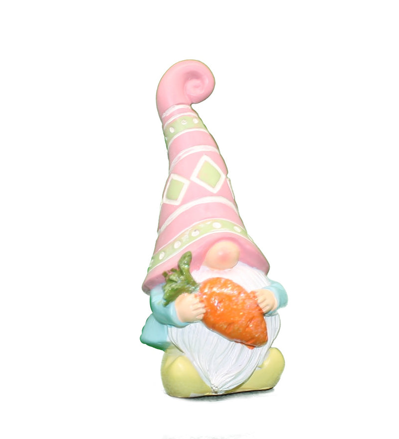 Products Easter Gnome Figurine - 6 Inch - Carrying a Carrot - The Country Christmas Loft