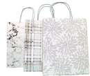 Medium Kraft Gift Bag 3 Pack - Classic Prints - The Country Christmas Loft