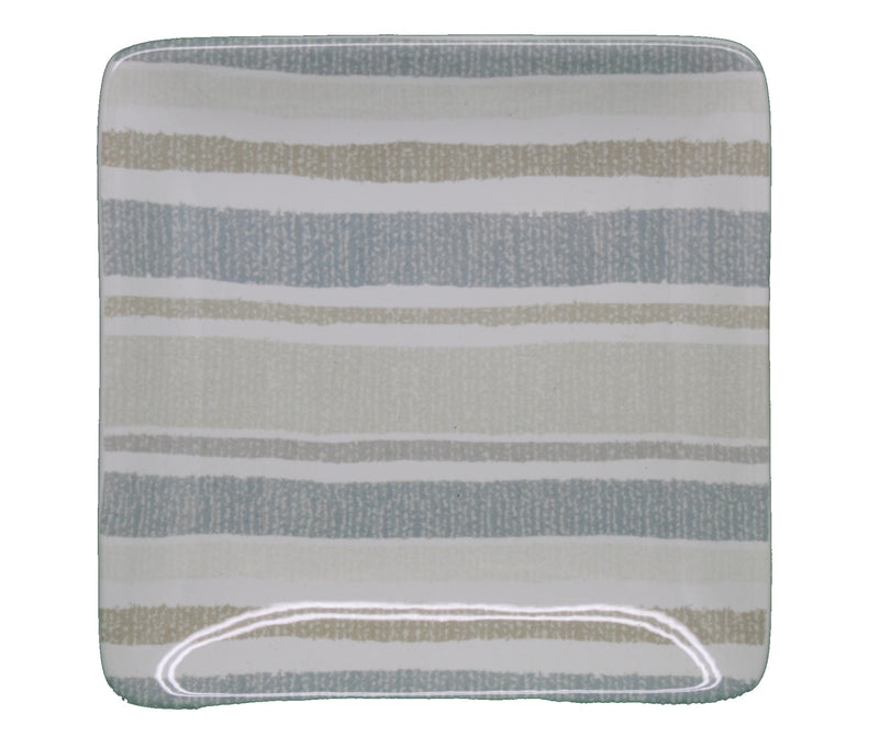 Woodland Walk Canape Plate Stripe - The Country Christmas Loft