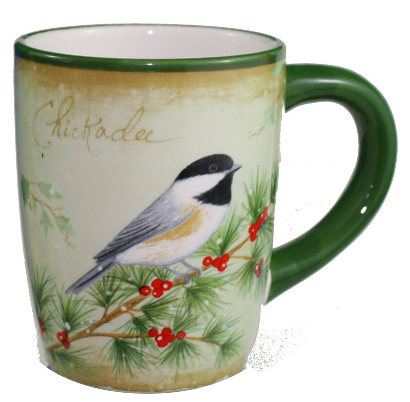 Holiday Bird Mug - Cardinal - The Country Christmas Loft