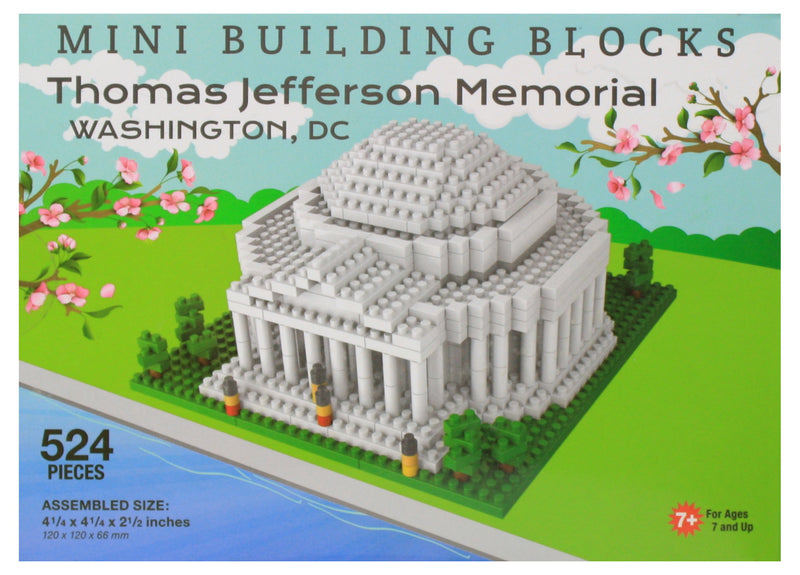 Mini Building Blocks - Thomas Jefferson Memorial - The Country Christmas Loft