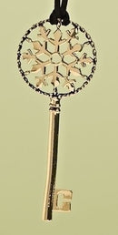 Santa's Key Ornament - 4" - The Country Christmas Loft