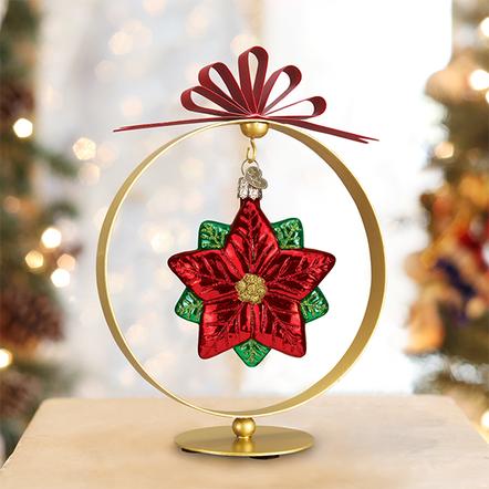 Single Ornament Stand - Hoop - The Country Christmas Loft