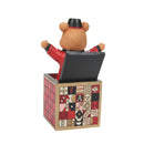 FAO Schwartz Jack-in-the-Box Teddy Bear - The Country Christmas Loft