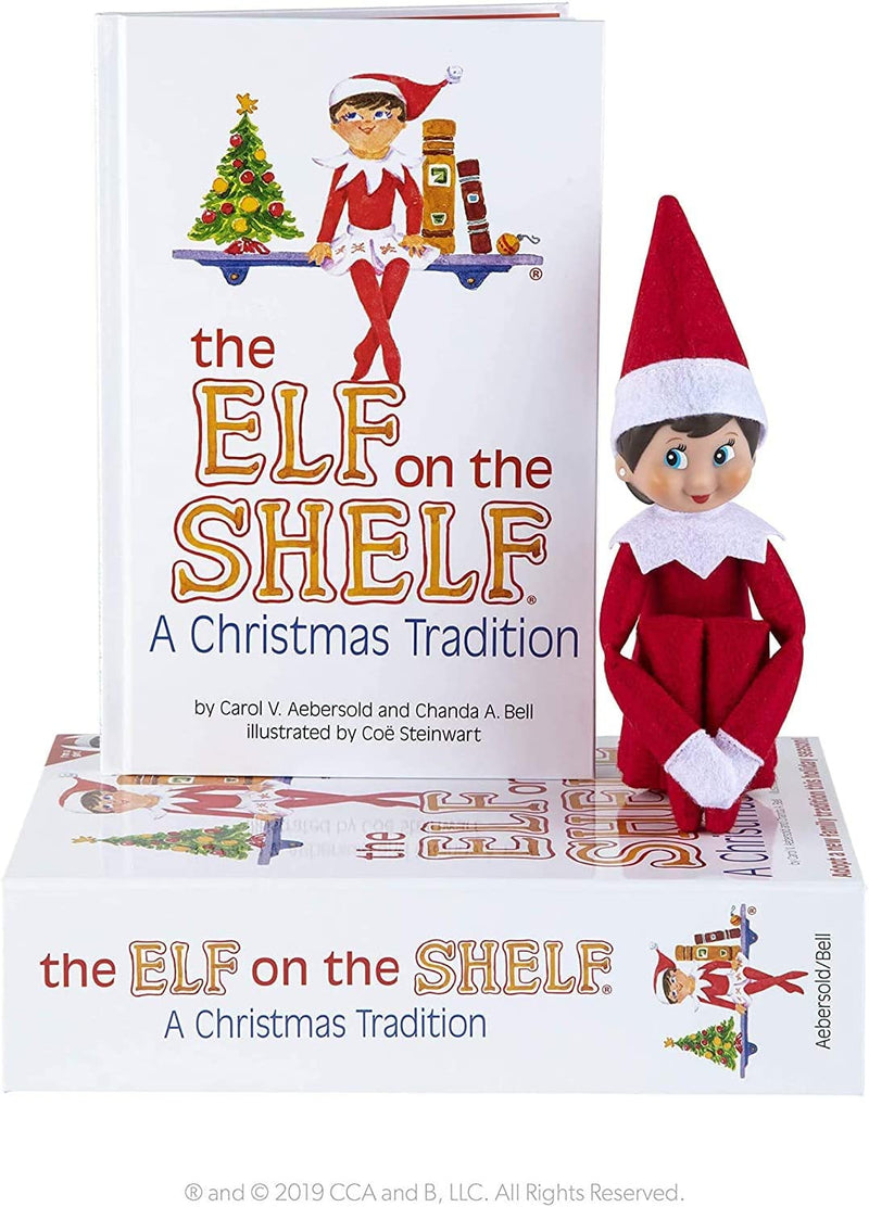 The Elf on the Shelf - Girl Light Tone - The Country Christmas Loft