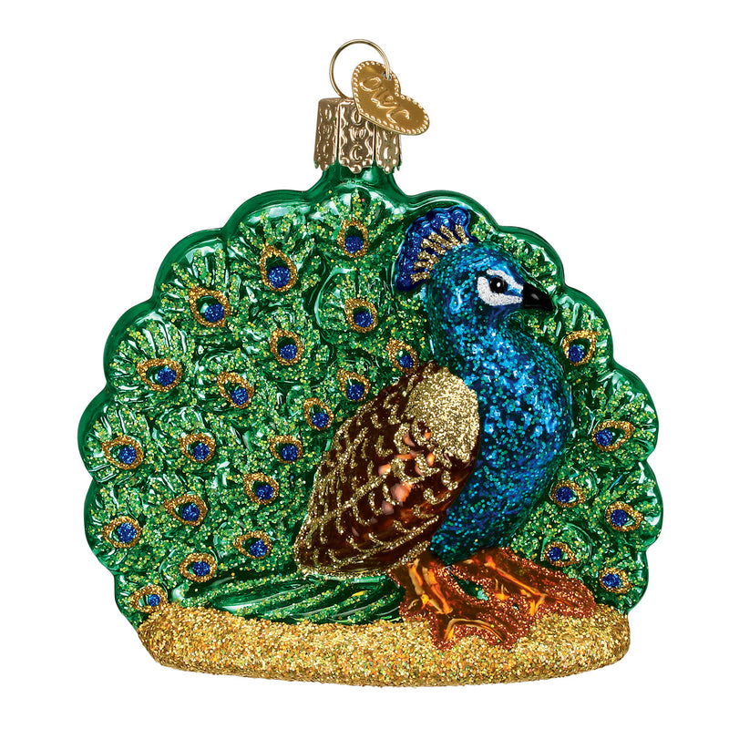 Old World Christmas Proud Peacock - The Country Christmas Loft