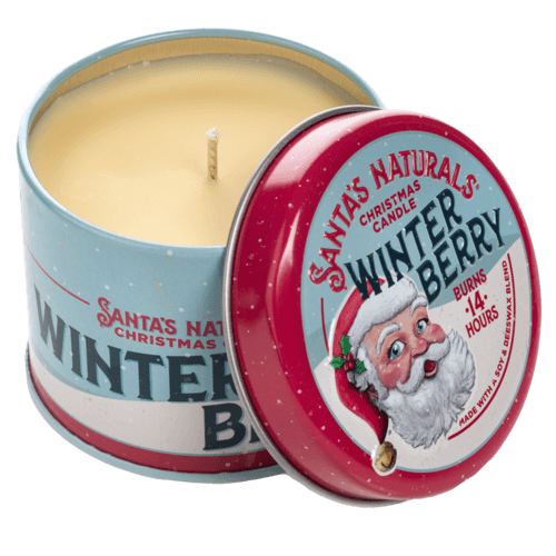Winter Berry 3.5oz Tin Candle - The Country Christmas Loft