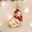 Old World Christmas Snowy Pig - The Country Christmas Loft