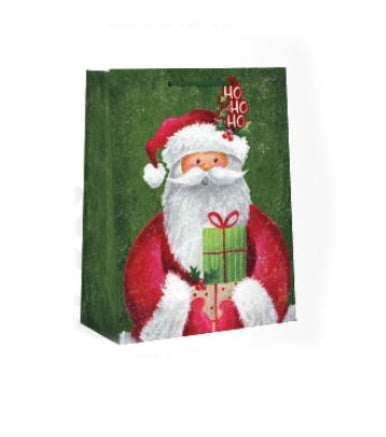 Country Christmas Gift Bag - Cub - Santa Ho Ho Ho - The Country Christmas Loft