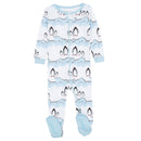 Kids Footed Cotton Pajama Penguin  - - The Country Christmas Loft