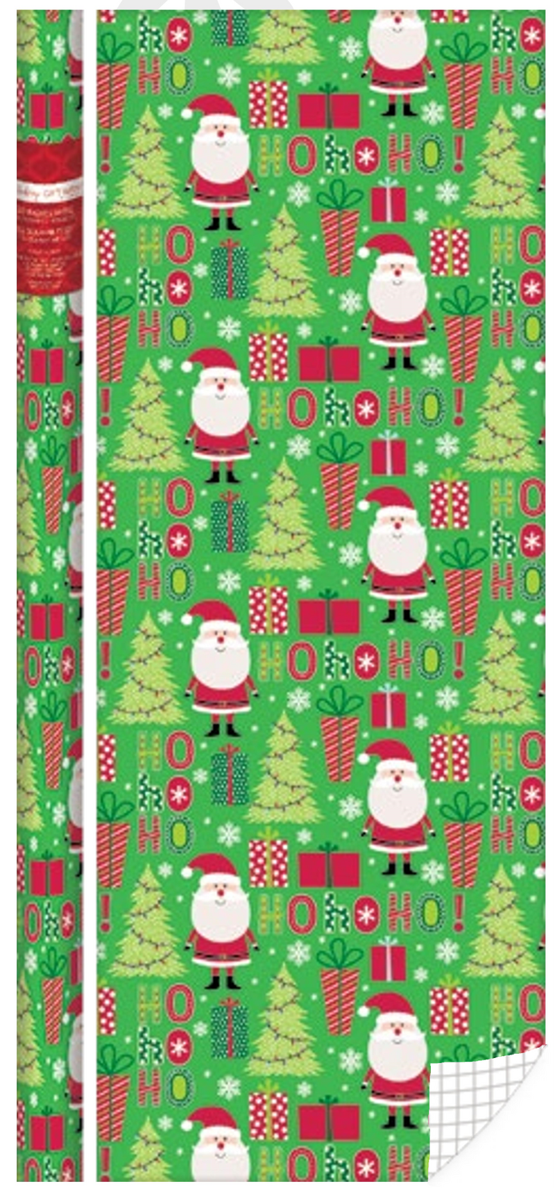 Kids Roll Wrap - 40" x 288" - Santa