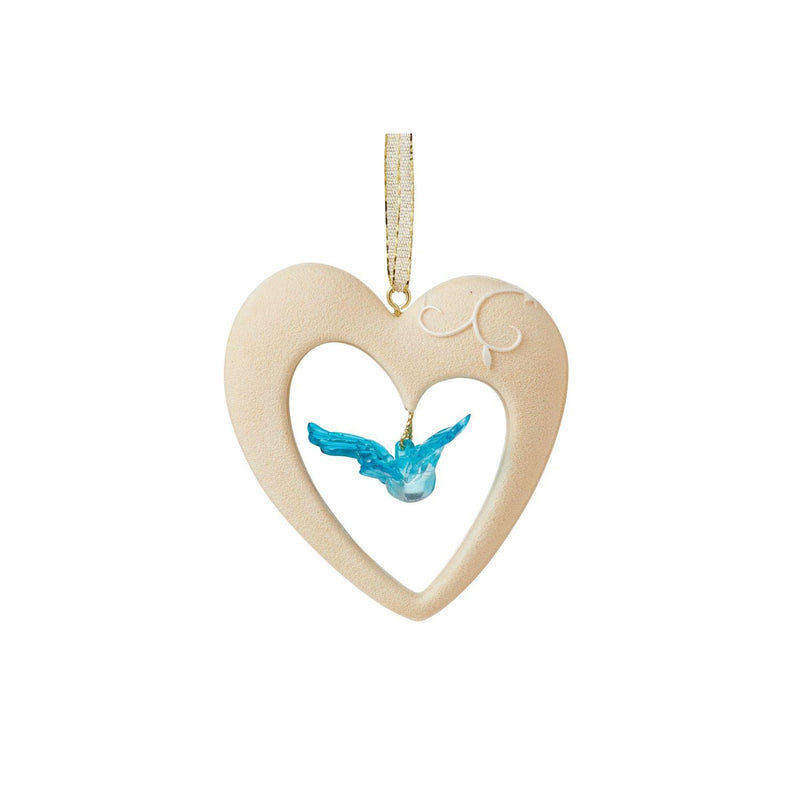 Choose Happiness Bluebird Ornament - The Country Christmas Loft