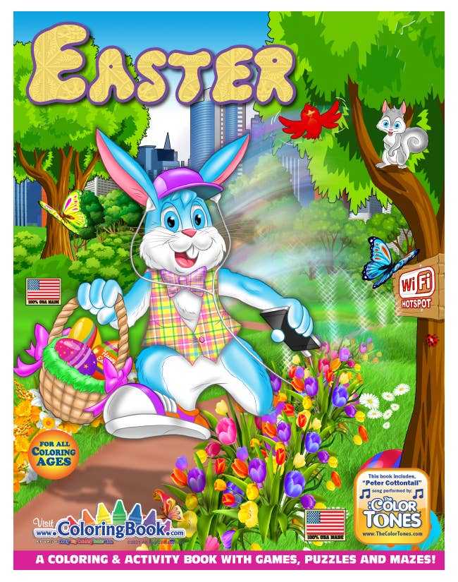 Easter Fun Coloring Book - The Country Christmas Loft